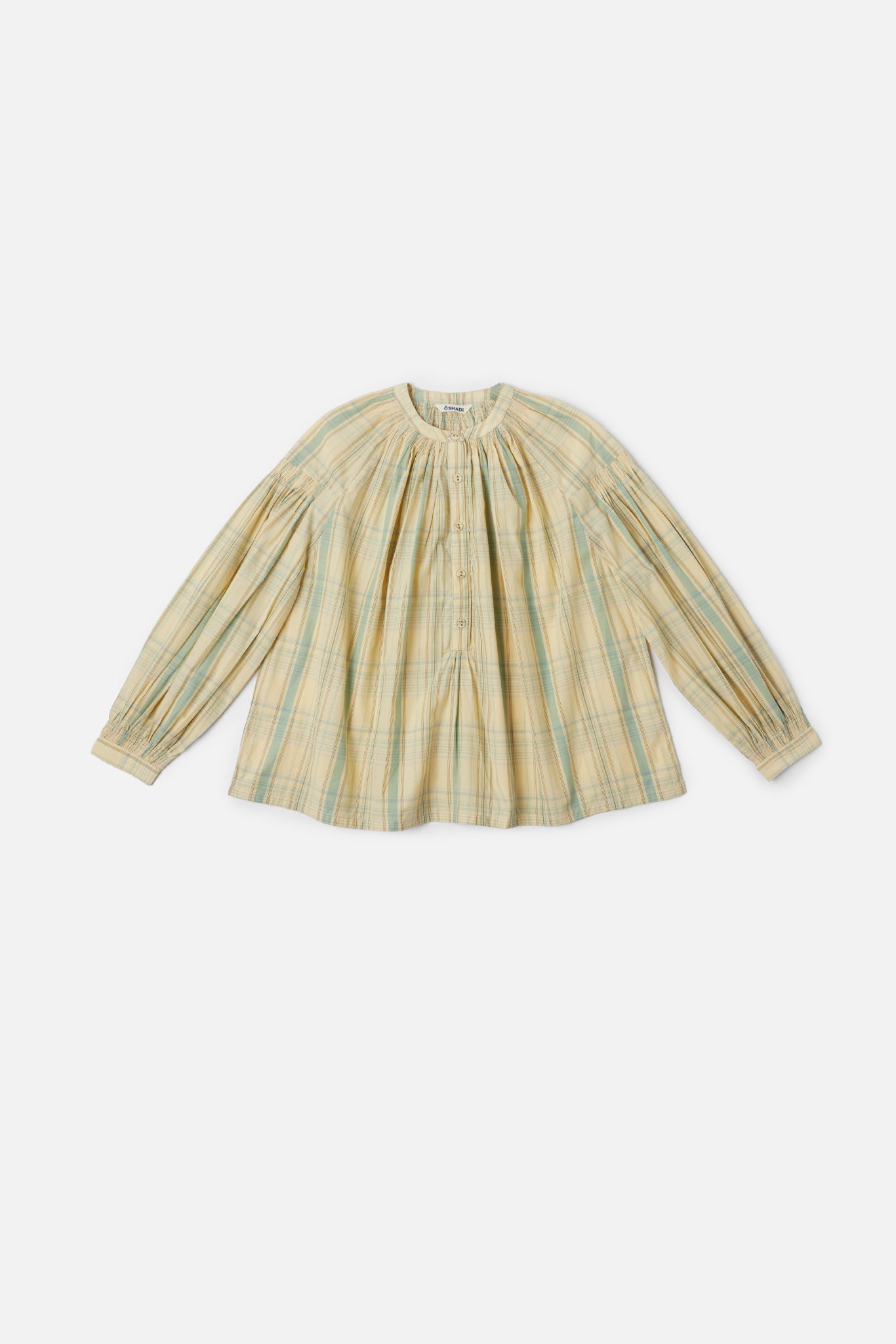 Tamsin Top, in Butter Plaid
