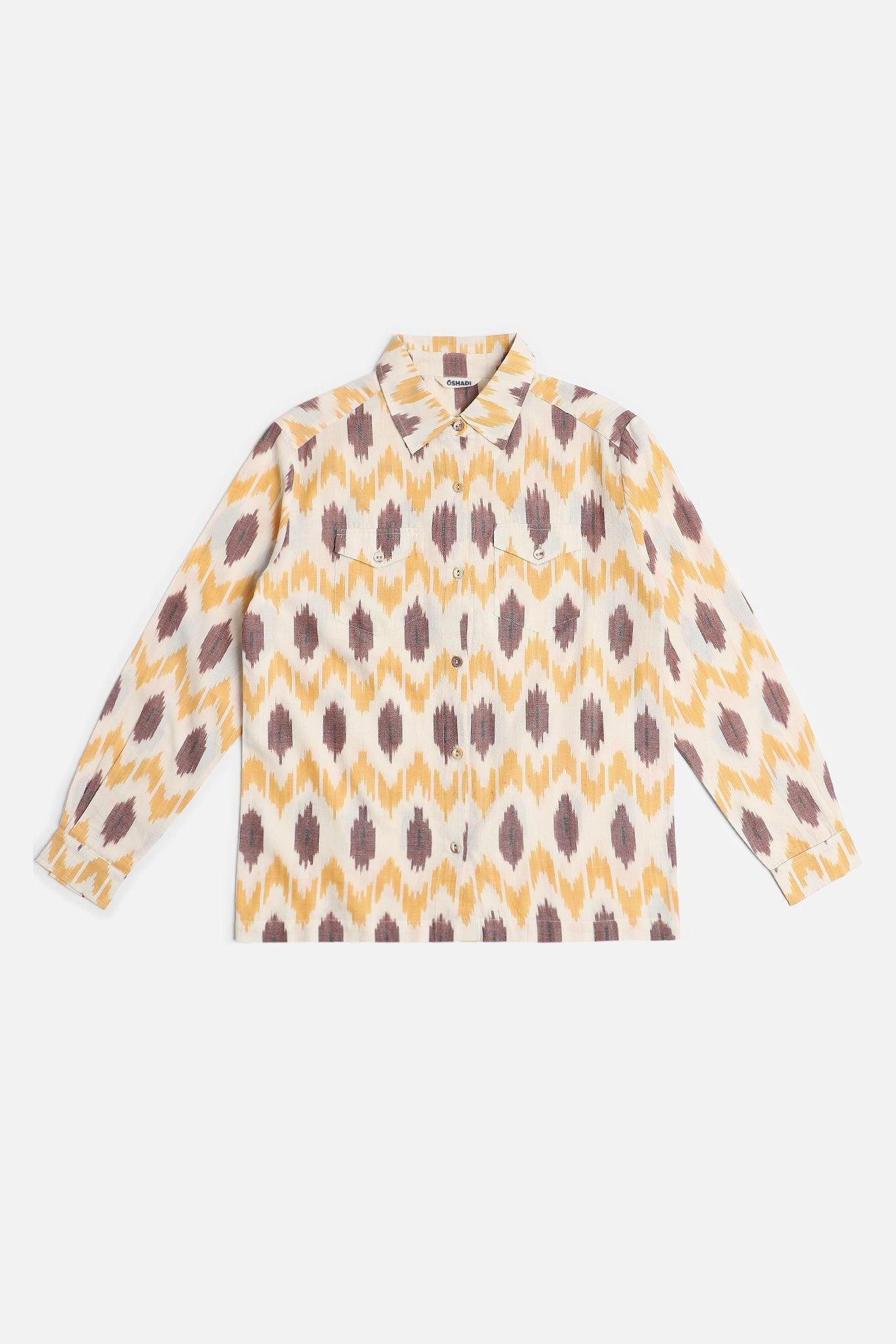 Farmer Shirt, in Movement Ikat