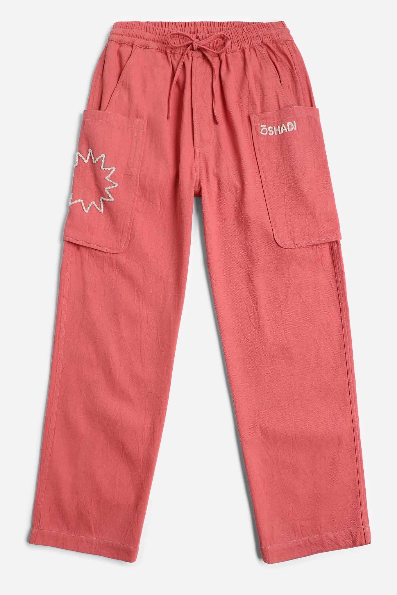 Mar Cargo Trousers, in Palash Pink