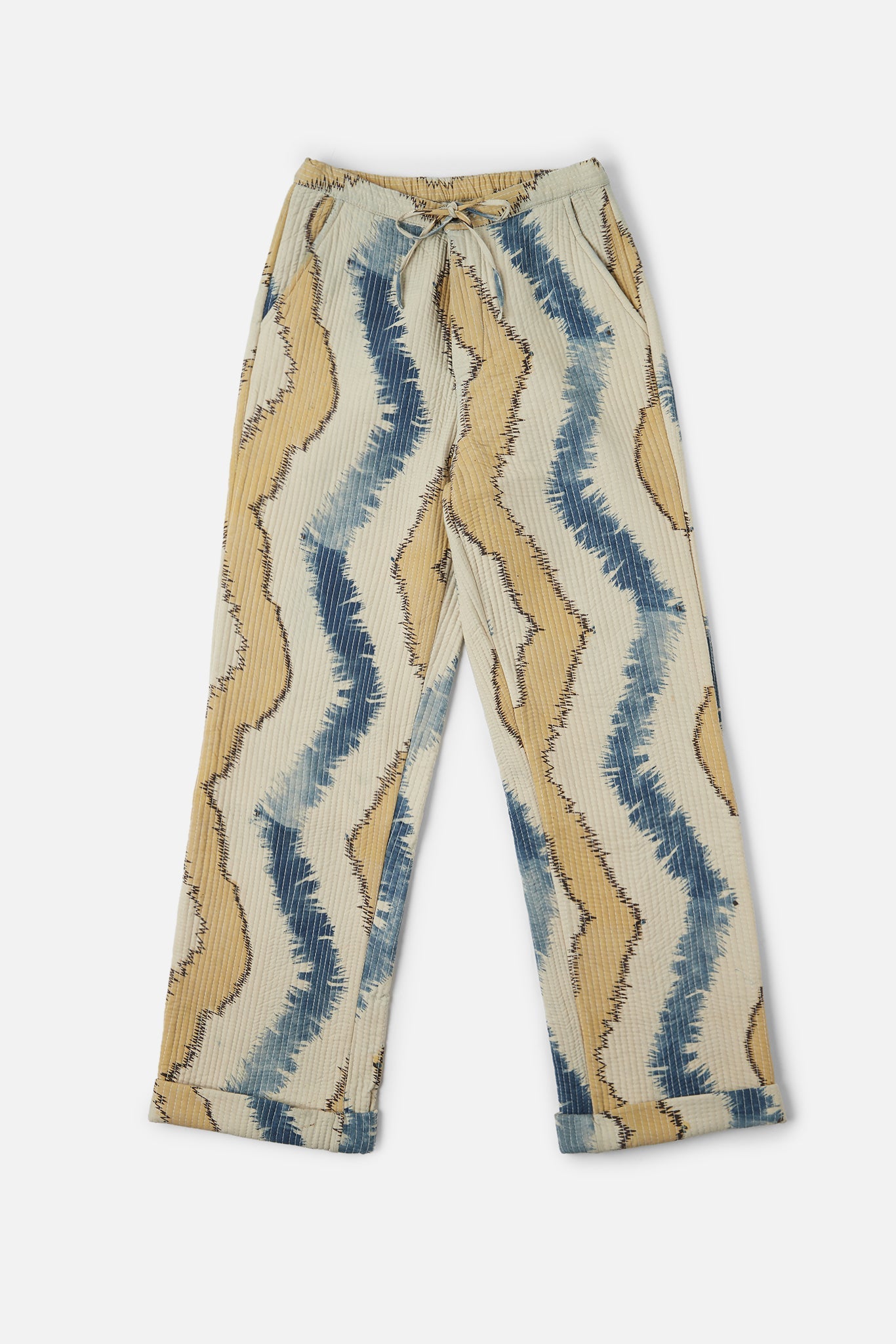 Quilted Ina Chinos, in Wave Desert