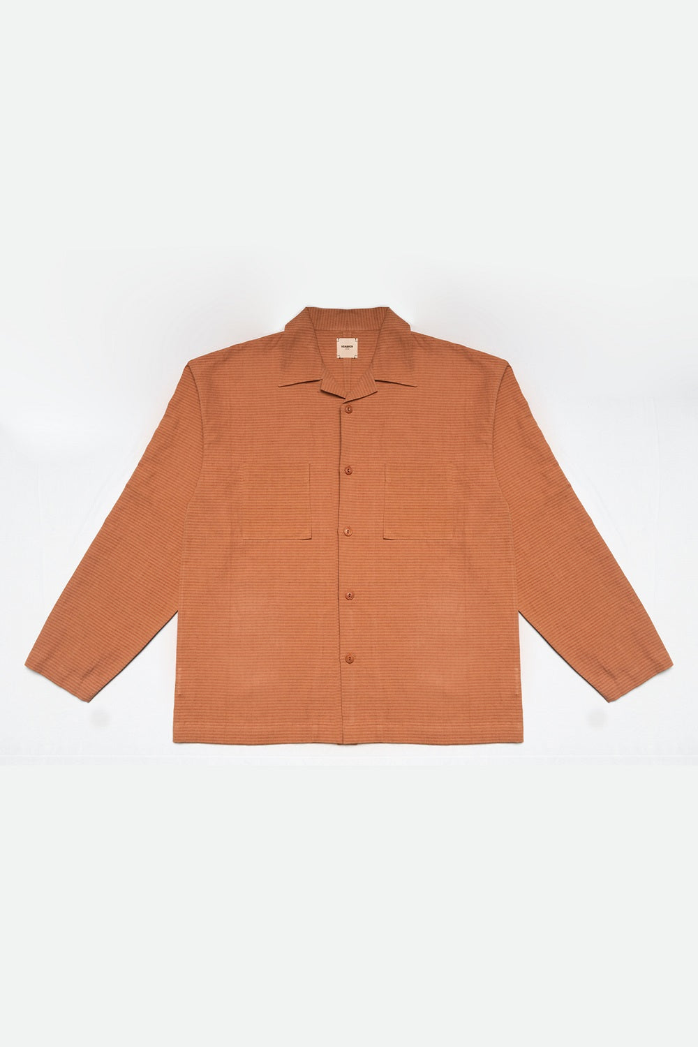LS Vacay Shirt, in Apricot Stripe