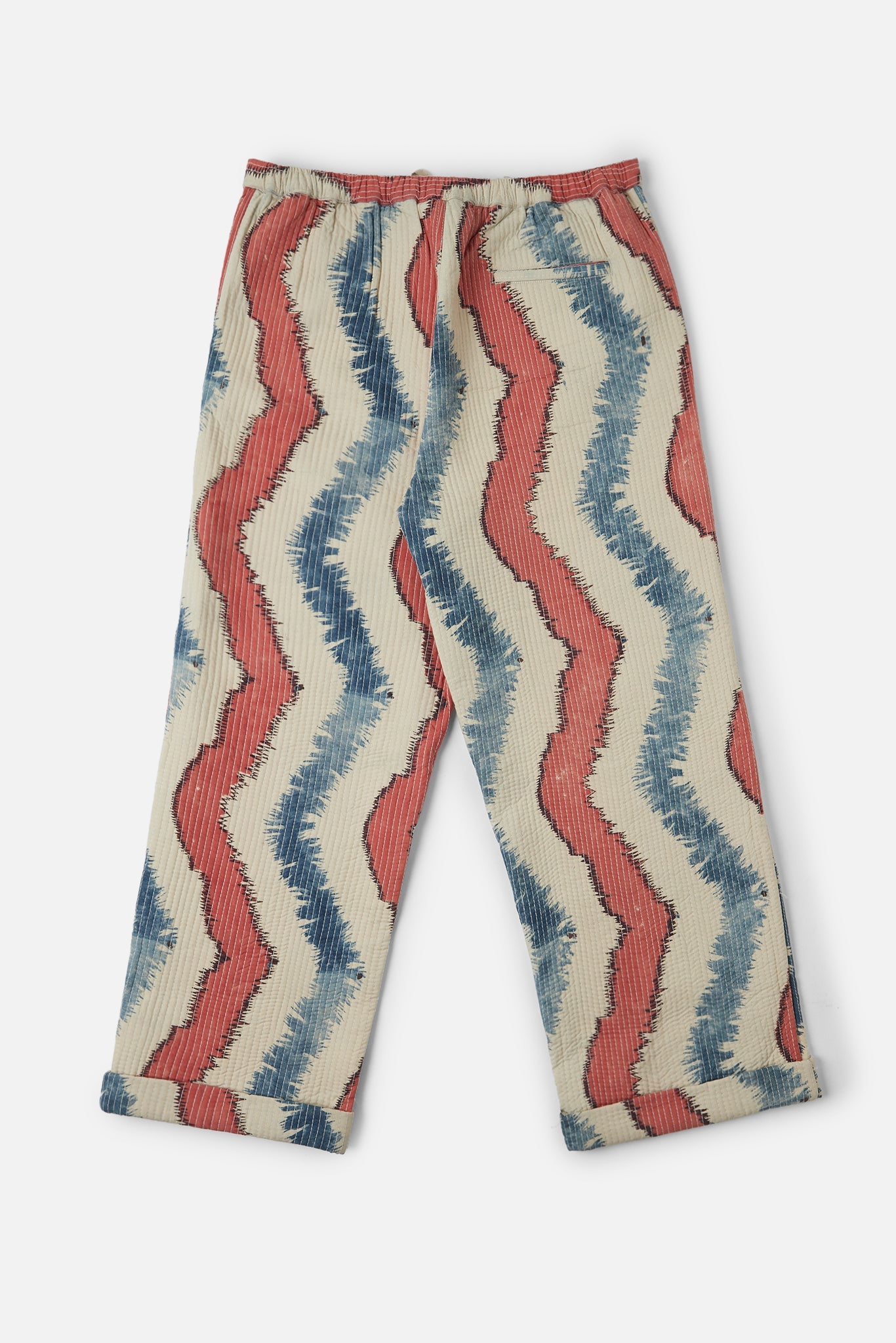 Quilted Ina Chinos, in Wave Harissa