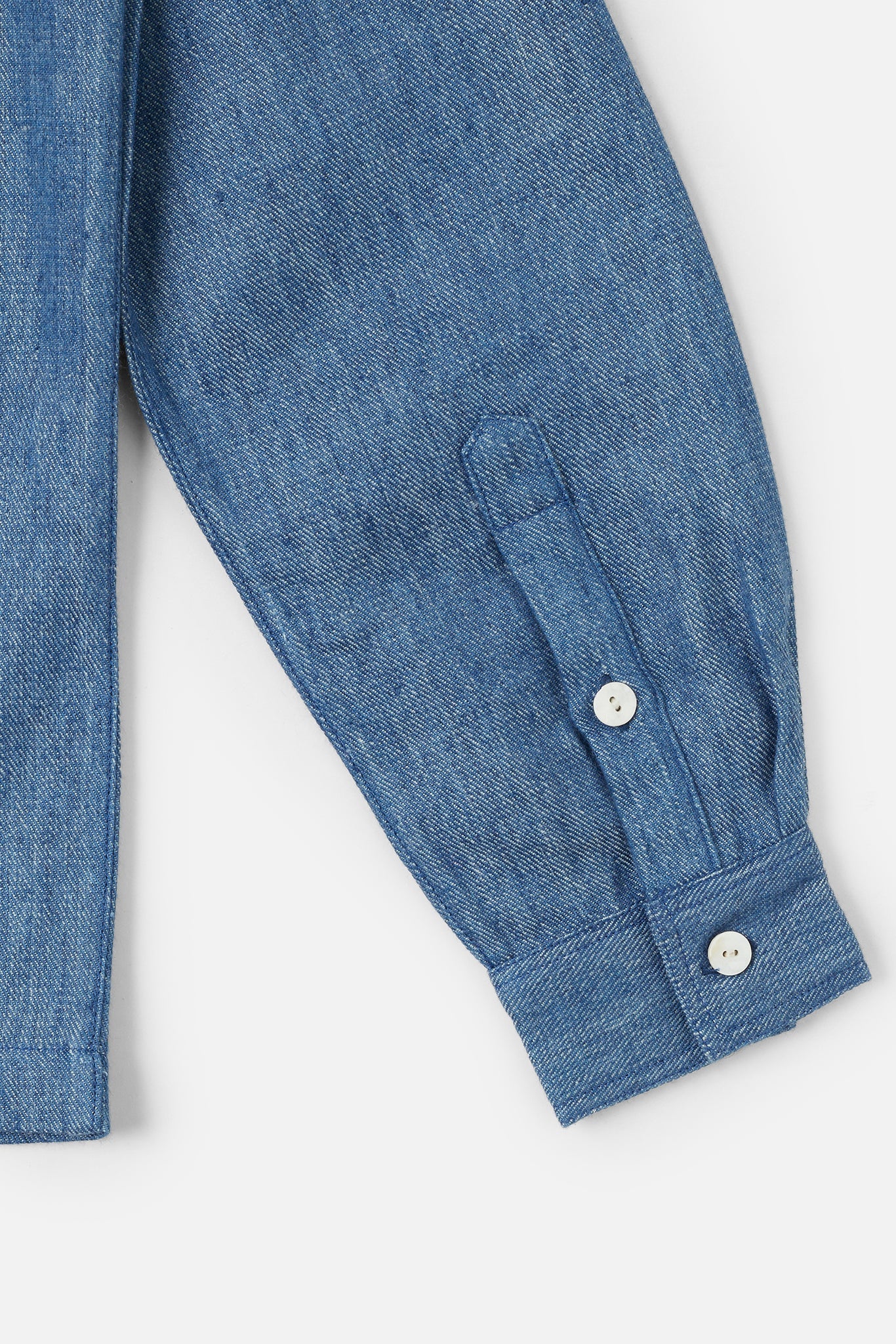 Farmer Shirt, in Hemp Indigo