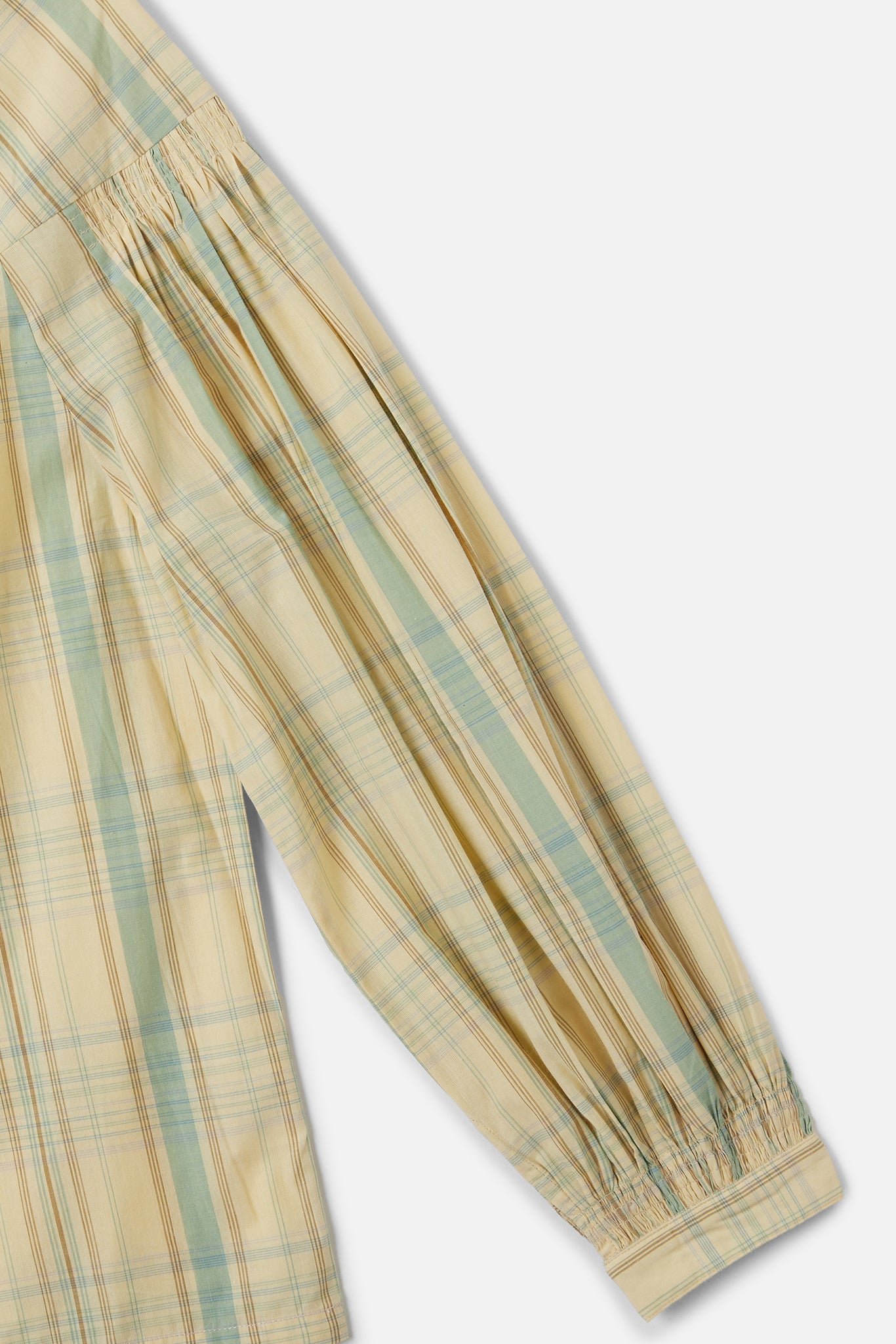 Tamsin Top, in Butter Plaid