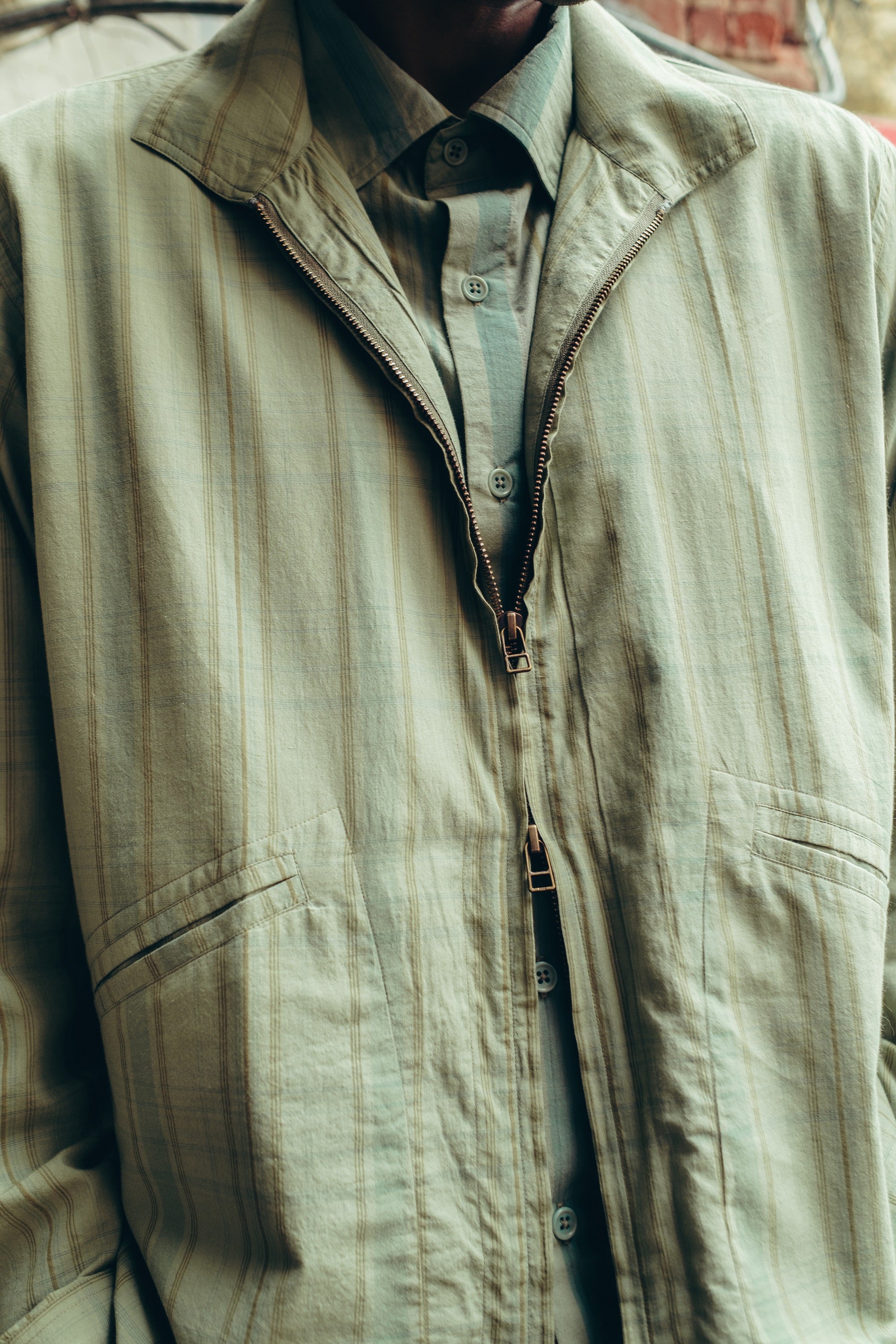 Rooted Jacket, in Greenstone Plaid