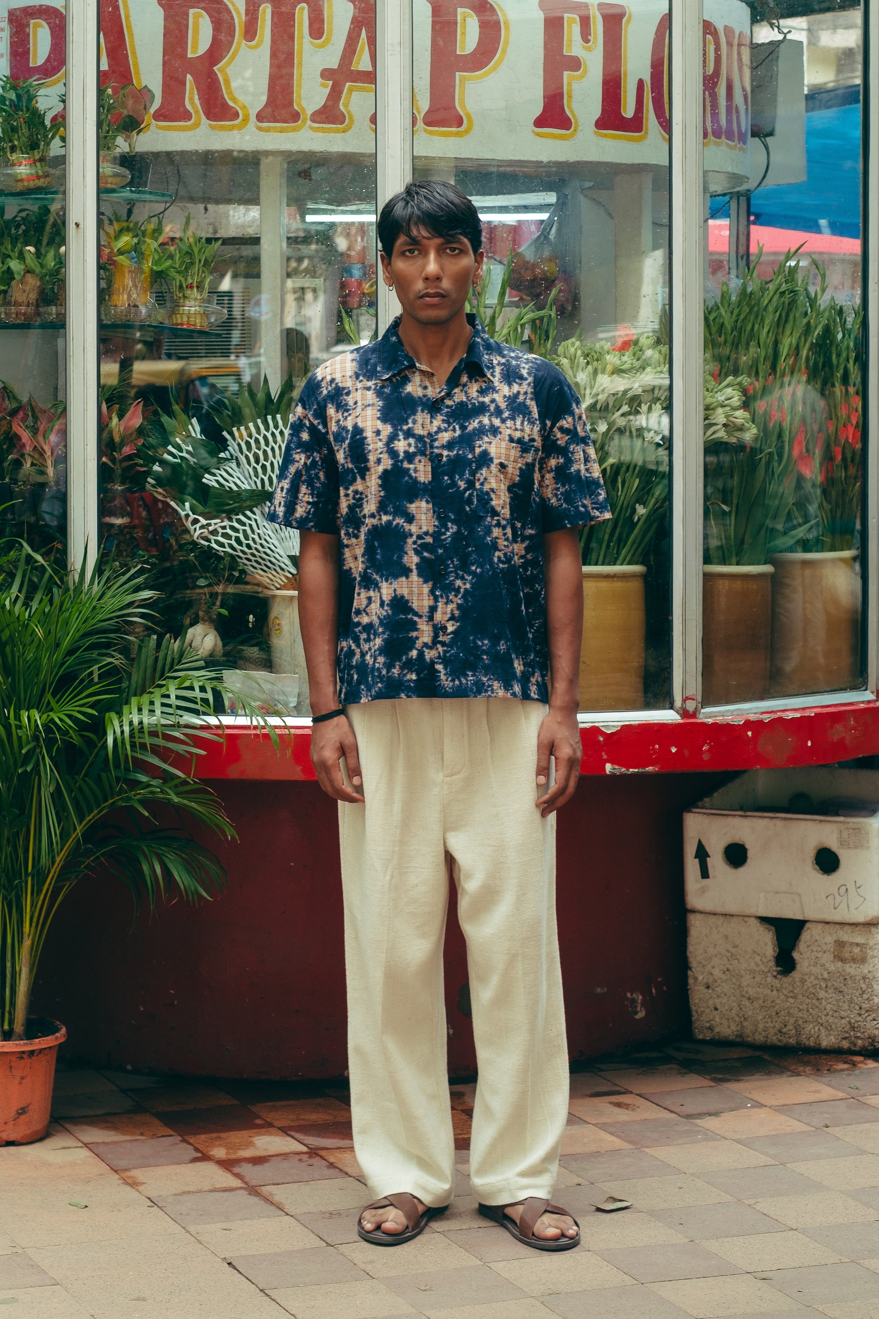 Planter Pant, in Ecru