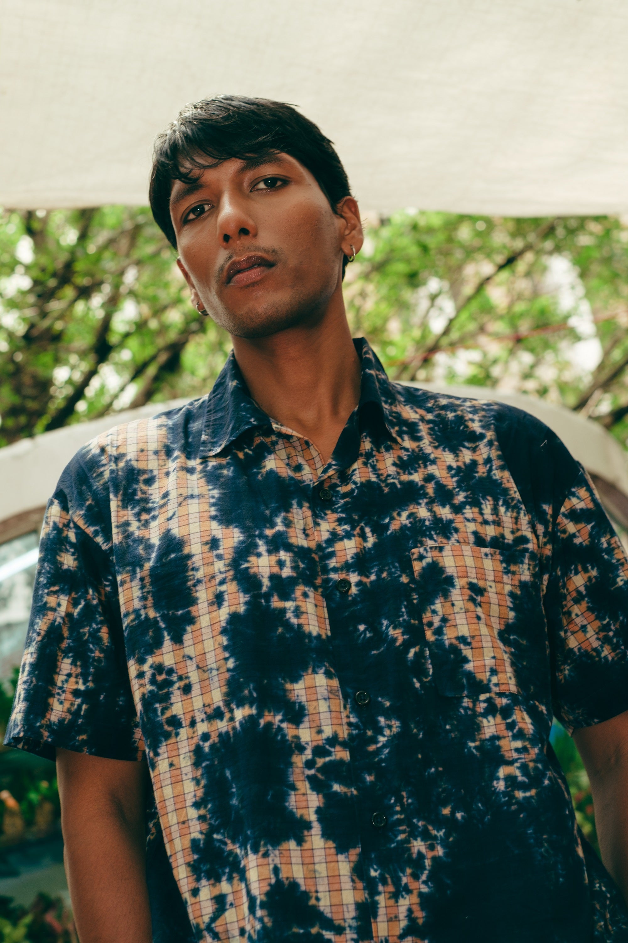 Short Sleeve Vacay Shirt, in Accidental Navy