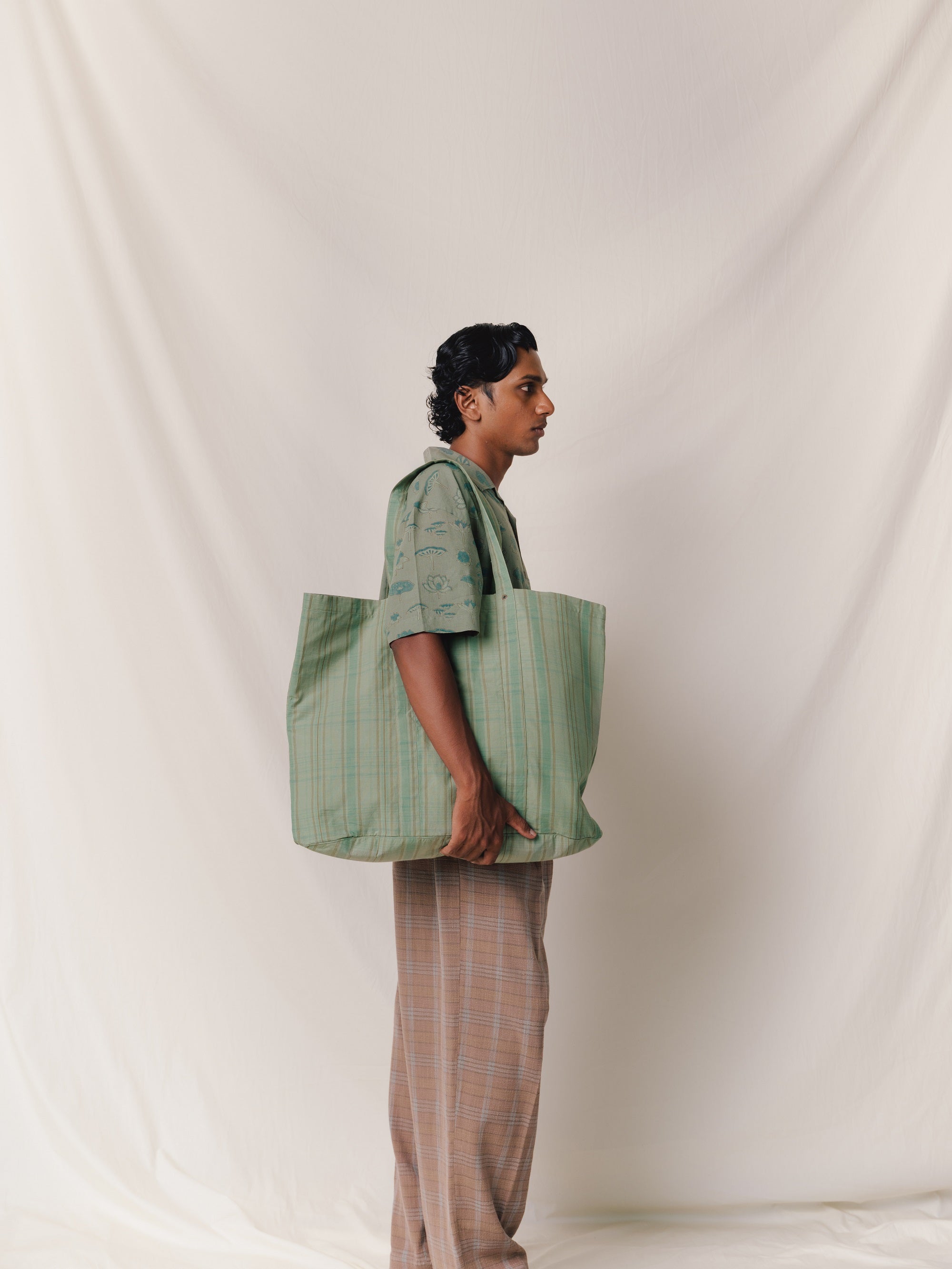 Tote Bag, in Greenstone
