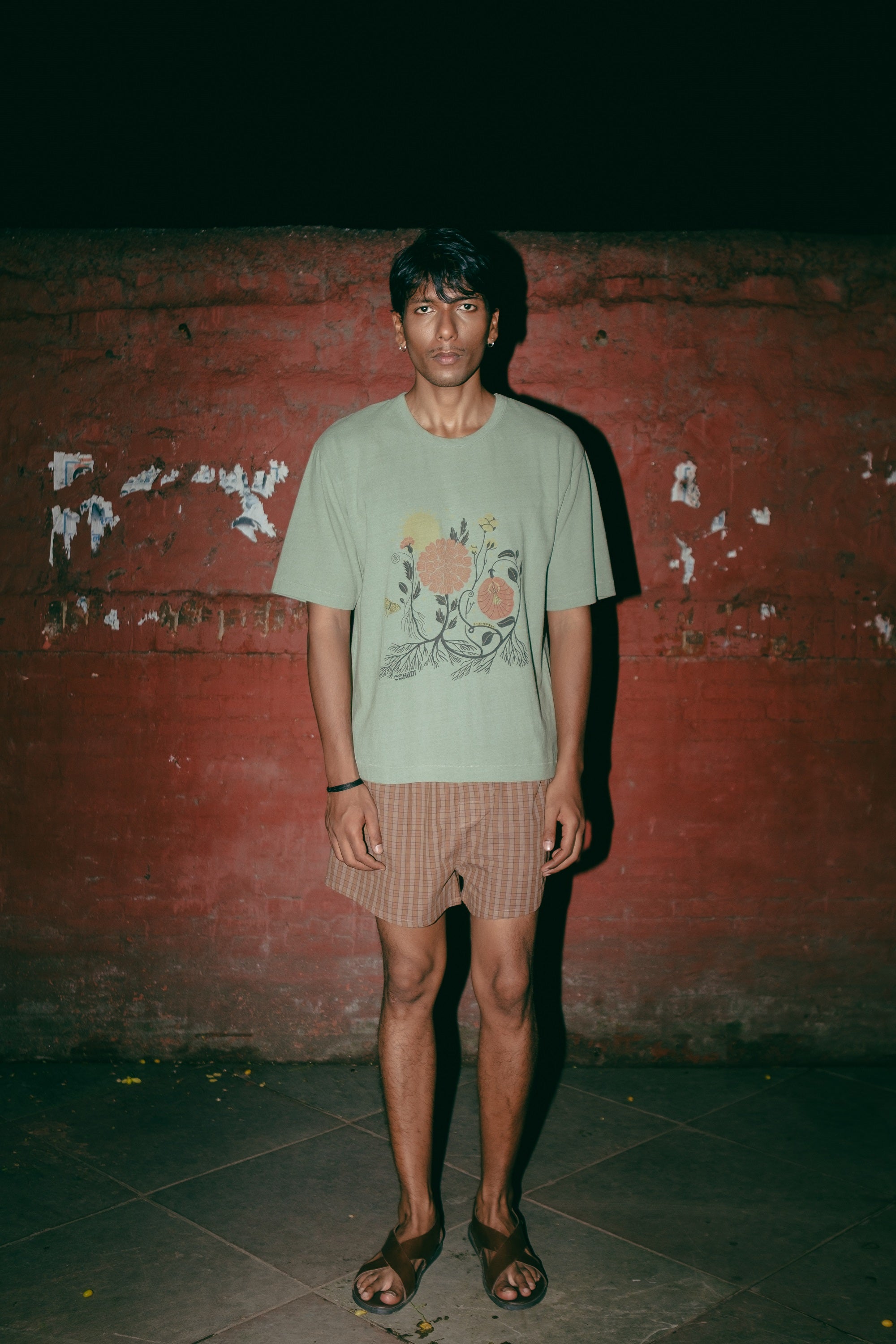 Light Eater Tee, in Greenstone