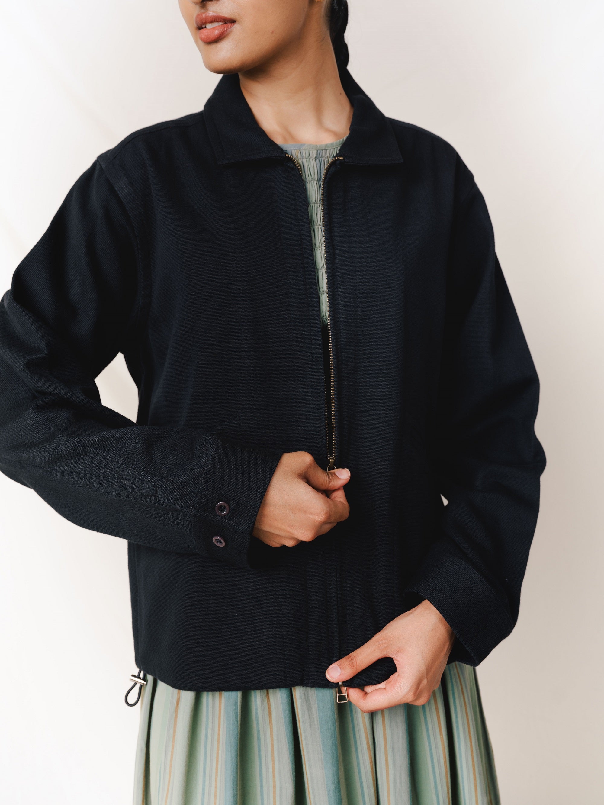 Rooted Jacket, in Black