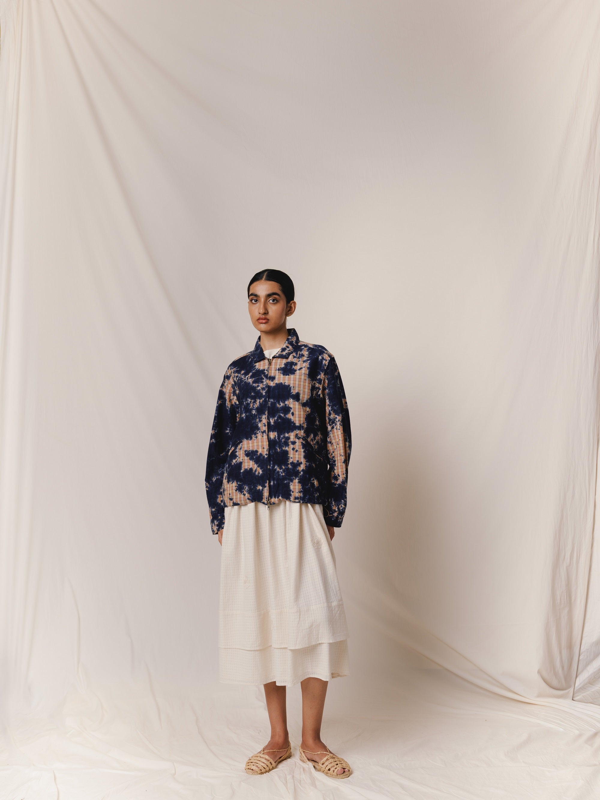 Rooted Jacket, in Accidental Navy