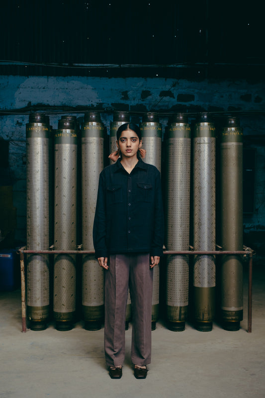 Farmer Shirt, in Black