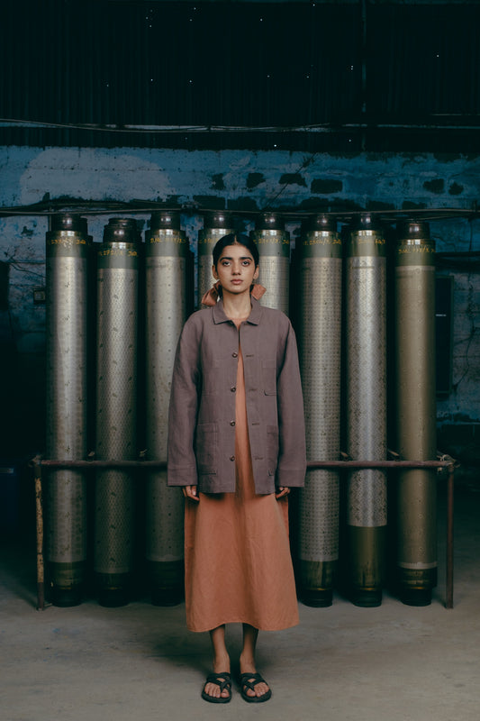 Workwear Jacket, in Mudstone