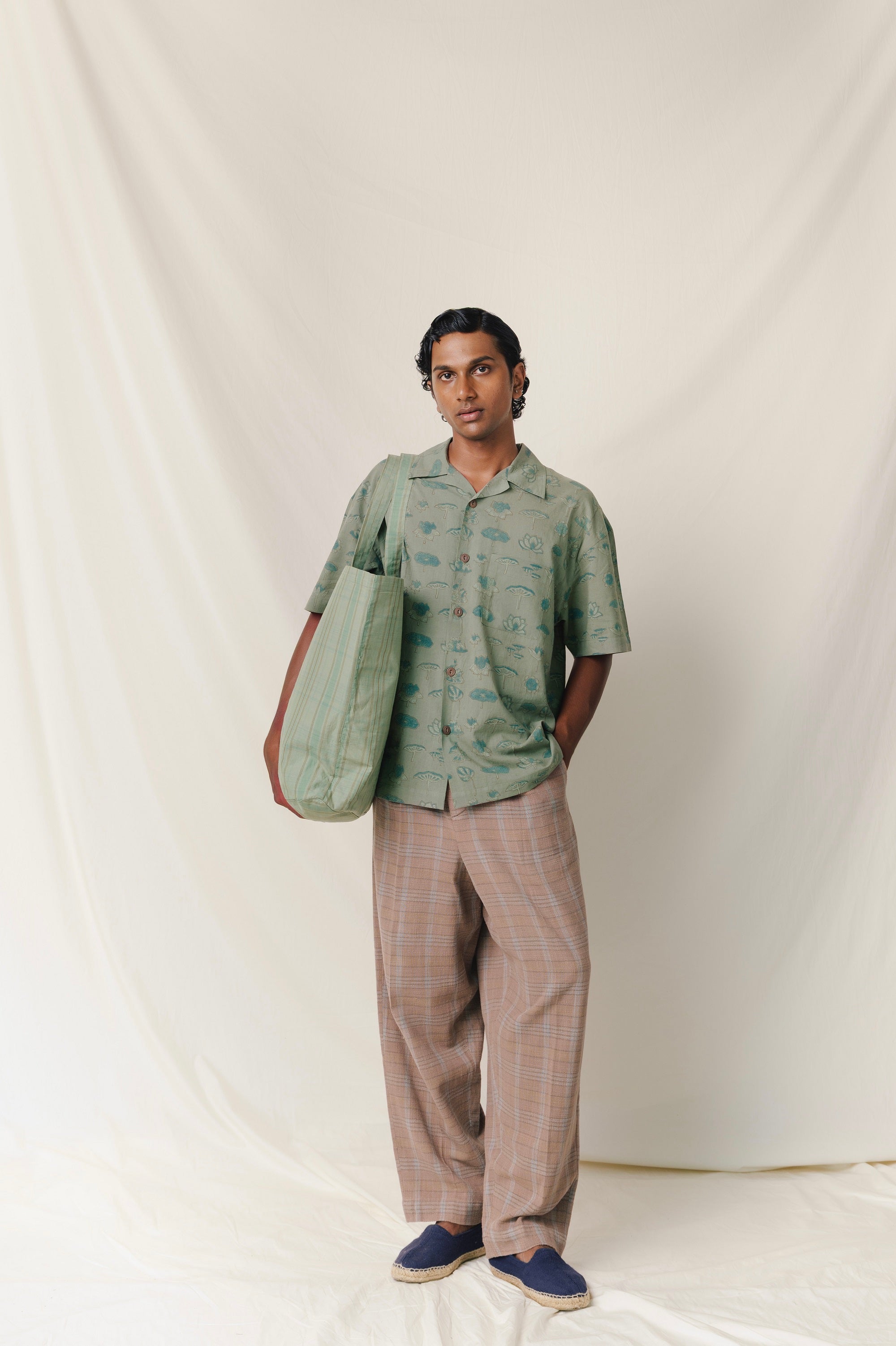 Tote Bag, in Greenstone