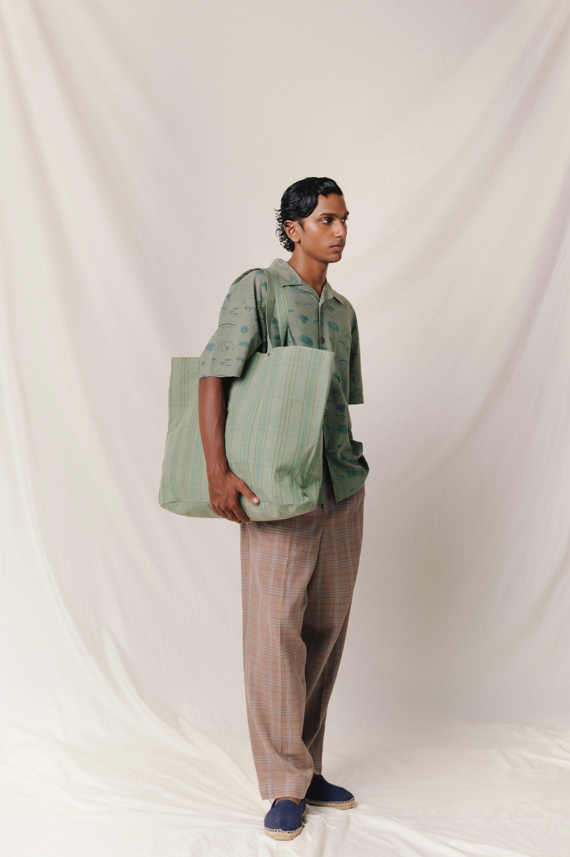 Tote Bag, in Greenstone