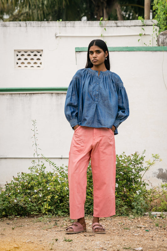 Tamsin Top, in Hemp Indigo