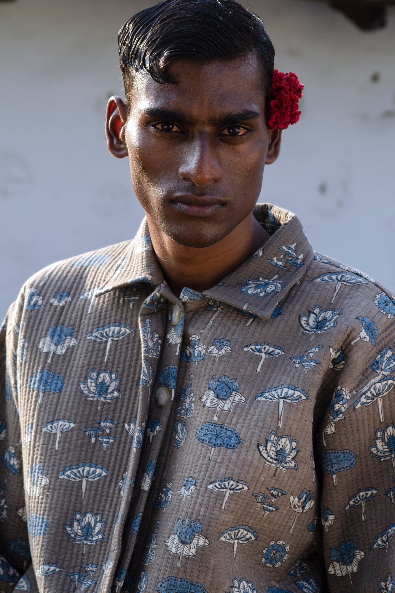 Quilted Sportswear Jacket, in Lotus